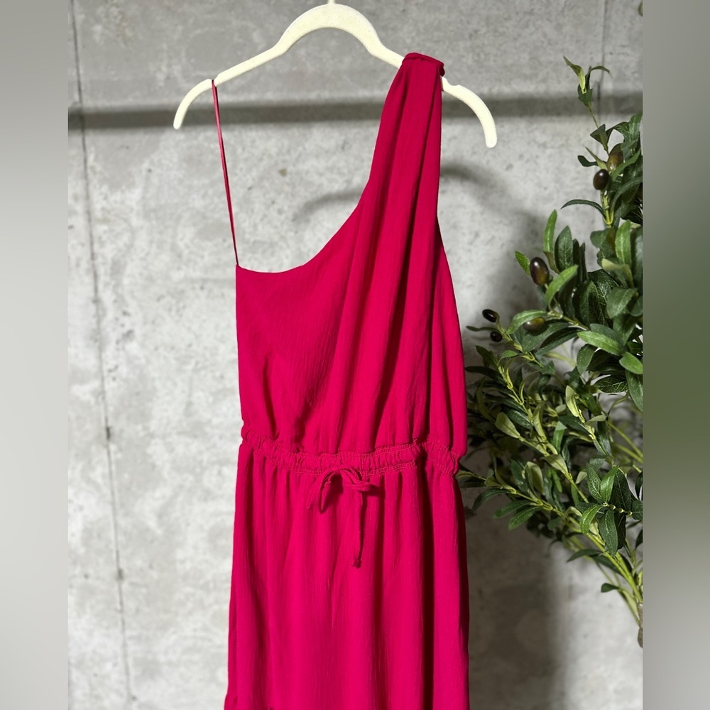 Max Studio Barbie pink off shoulder maxi dress - Picture 7 of 11